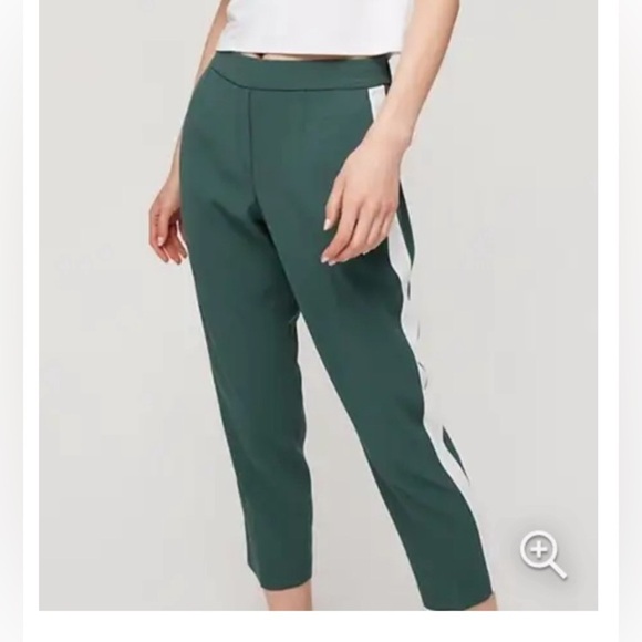 Aritzia Babaton | Lightweight Conan Pant | Nutmeg with white stripe | Size 6 - Picture 13 of 13